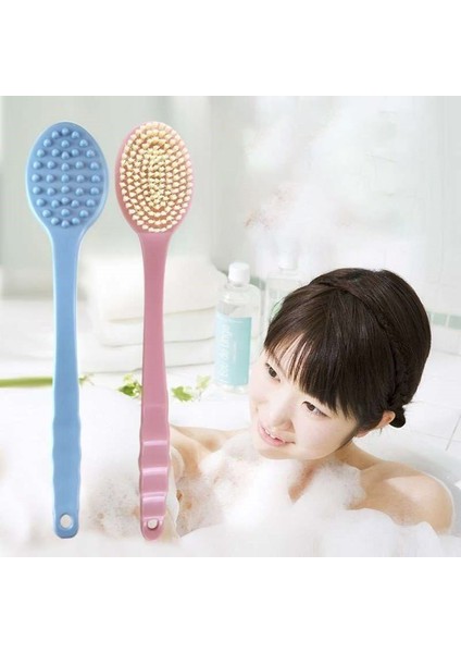 No.3 Tarzı Çok Fonksiyonlu Zarif Plastik Uzun Saplı Sırt Fırçası Banyo Masaj Fırçası Banyo Aracı Aksesuarları (Yurt Dışından) fiyatları