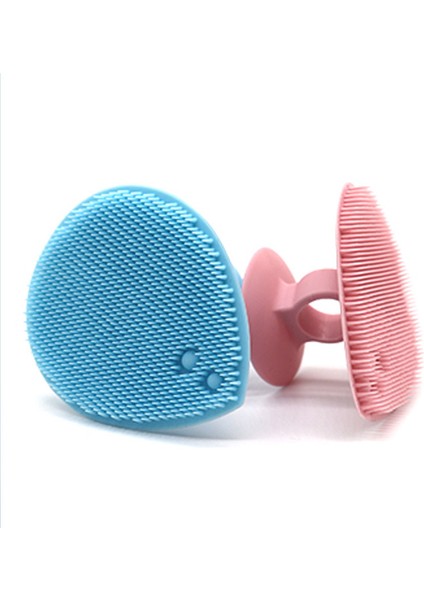 Veya Stil Silikon Banyo Sünger Halka Yumuşak Fırça Banyo Fırçası Kalp Şeklinde Yıkama Fırçası Silikon Bebek Şampuan Fırçası (Yurt Dışından) fırsatları