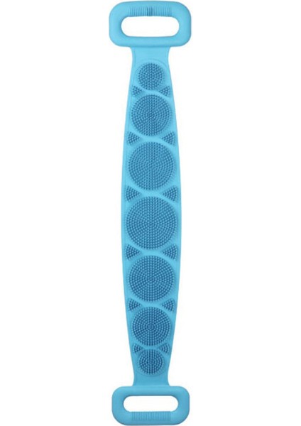 No.1 Tarzı Silikon Temizleme Kemer Vücut Fırçası Banyo Duş Başlığı ile Banyo Fırçası Eksfoliye Sırt Fırçası Yıkama Banyo Temizleme Aracı (Yurt Dışından)