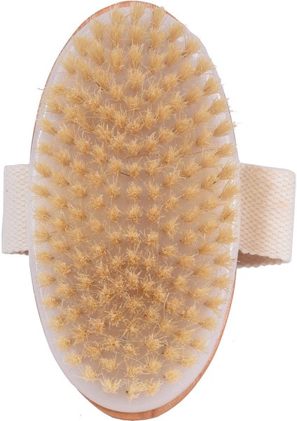 Tutma Yeri Stili Yok Banyo Için Doğal Kıl Sırt Fırçası ile Pumice Kuru Masaj Vücut Arındırıcı Duş Fırçası (Yurt Dışından) fırsatları