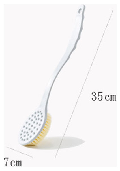 No.3 Tarzı Çok Fonksiyonlu Zarif Plastik Uzun Saplı Sırt Fırçası Banyo Masaj Fırçası Banyo Aracı Aksesuarları (Yurt Dışından) indirimleri