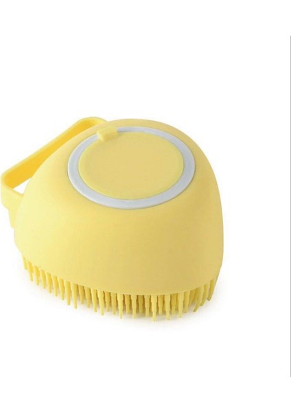 1 Adet Sarı Stil Kalp Şekilli Silikon Banyo Fırçası Baş Masaj Fırçası Banyo Ürünleri Banyo Fırçaları, Süngerler, Süpürgeler (Yurt Dışından)