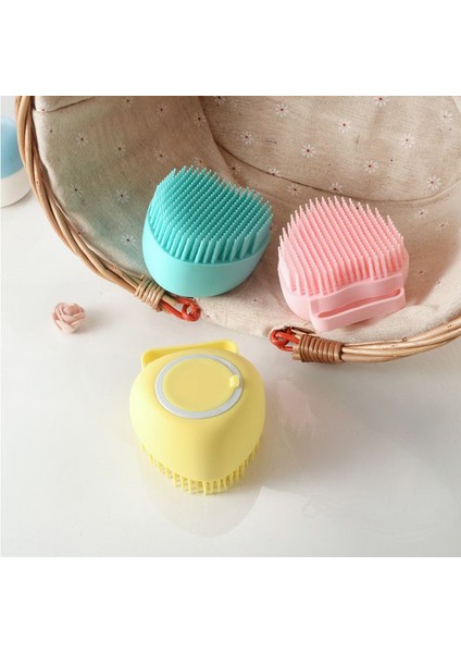 1 Adet Sarı Stil Kalp Şekilli Silikon Banyo Fırçası Baş Masaj Fırçası Banyo Ürünleri Banyo Fırçaları, Süngerler, Süpürgeler (Yurt Dışından) indirimleri
