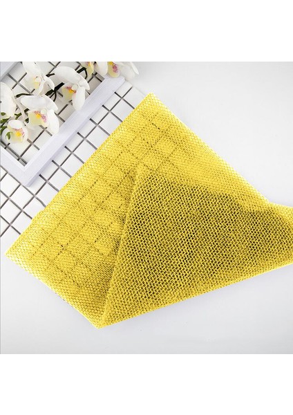 Sarı Stil Afrika Ağlı Banyo Süngeri, cm Afrika Ağlı Uzun Banyo Süngeri Peeling Duş Vücut Fırçası Sırt Fırçası Cilt Pürüzsüzleştirici (Yurt Dışından)