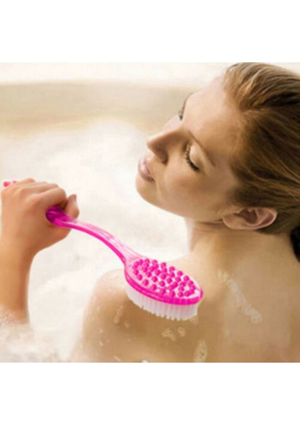 Mavi Stil 2021 Yeni Uzun Saplı Plastik Banyo Duş Sırt Fırçası Temizleyici Cilt Temizleme Fırçaları Vücut Banyo Aksesuarları Temizleme Aracı (Yurt Dışından) fırsatları