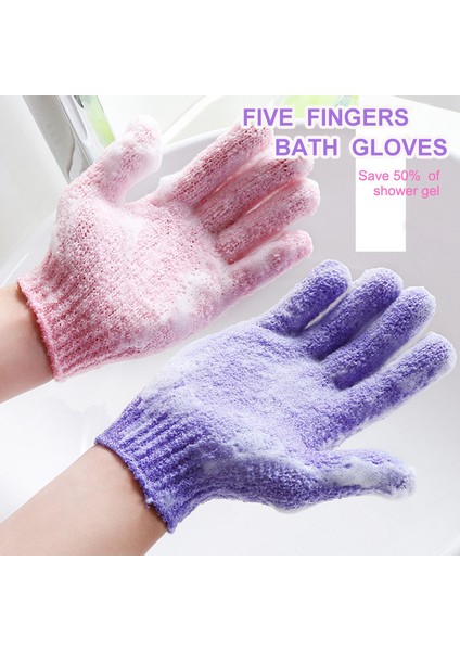 Mavi Stil Banyo Fırçaları Süngerler Peeling Eldivenleri Ev Ürünleri Spa Masaj Vücut Scrub Temizleme Cildi Yıkama (Yurt Dışından) fiyatları