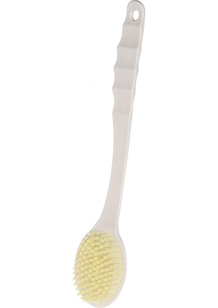 Tek Taraflı Bej Tarzı Uzun Saplı Yumuşak Saçlı Banyo Sırt Fırçası Temizlik Aracı Banyo Fırçası Temizlik Havlusu Ev Banyo Malzemeleri (Yurt Dışından)