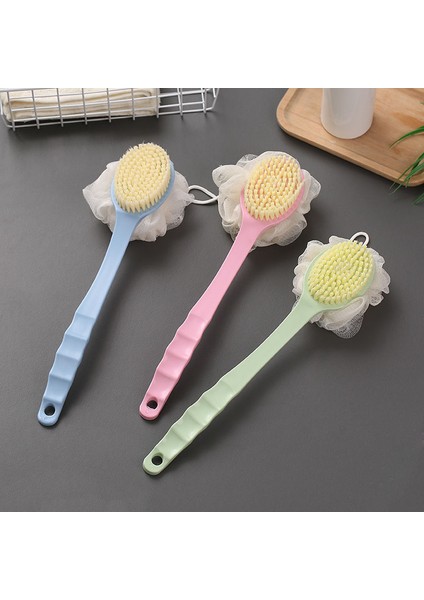 Tek Taraflı Bej Tarzı Uzun Saplı Yumuşak Saçlı Banyo Sırt Fırçası Temizlik Aracı Banyo Fırçası Temizlik Havlusu Ev Banyo Malzemeleri (Yurt Dışından) fiyatları