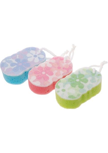 Banyo Süngeri Masajlı Çok Fonksiyonlu Duş Peeling Vücut Temizleme Fırçası Ayxc (Yurt Dışından)