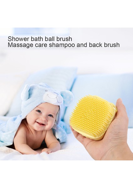 Kalp Bule Tarzı Küçük Bebekler Için Silikon Banyo Fırçası - Yumuşak ve Toksik Olmayan Temizlik Fırçası (Yurt Dışından) indirimleri