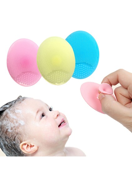 C 1 Adet Tarzı Yumuşak Yüz Yıkama Pedleri Bebek Duşu Süper Yumuşak Yüz Temizleme Fırça Süngerler Peeling Spa Siyah Nokta Cilt Temizleyici (Yurt Dışından)