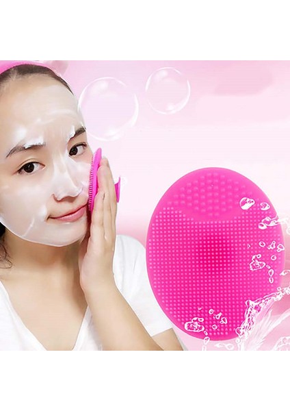 C 1 Adet Tarzı Yumuşak Yüz Yıkama Pedleri Bebek Duşu Süper Yumuşak Yüz Temizleme Fırça Süngerler Peeling Spa Siyah Nokta Cilt Temizleyici (Yurt Dışından)
