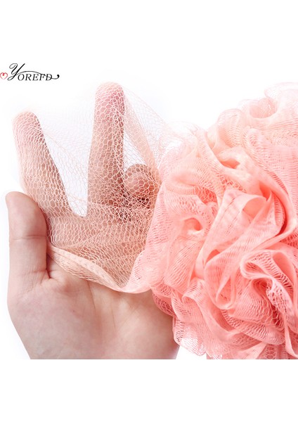 Mavi Stil Oyorefd Taşınabilir Duş Banyo Topu Büyük File Banyo Çiçeği Peeling Fırçası Banyo Süngeri Vücut Fırçası Banyo Aksesuarları (Yurt Dışından) indirimleri