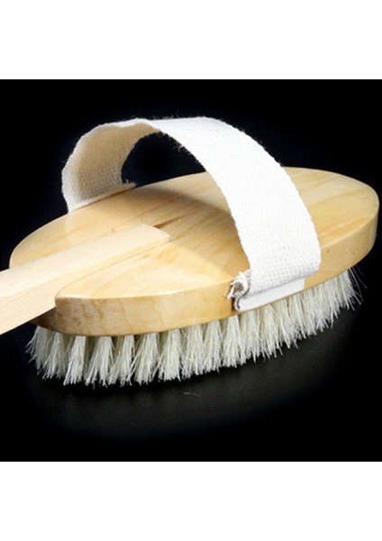 Ahşap Banyo Fırçası Uzun Sapıyla Sırtına Ulaş Banyo Duş Fırçası Spa Temizleyici 42*7.5cm HG0849 (Yurt Dışından) fırsatları