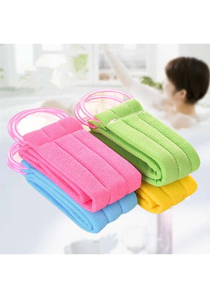 F Stili Kalın Spa Sünger Banyo Vücut Fırça Sırt Askısı Duş Masaj Peeling Yıkama Ped Havlu Için Vücut Cilt Temizleme (Yurt Dışından) fiyatları