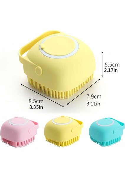 Mavi Stil Silikon Banyo Vücut Fırçası Sünger Pet Duş Fırçası Değiştirilebilir Vücut Köpük Sevimli Sihirli Fırça Tüm Vücut Masaj Fırçası Banyo (Yurt Dışından) indirimleri