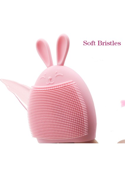 Mor Tarzı Yüz Yıkama Ürünü Gözenek Temizleyici Peeling Fırçası Silikon Yüz Temizleme Fırça Scrubber Sevimli Cilt Bakımı (Yurt Dışından) fırsatları