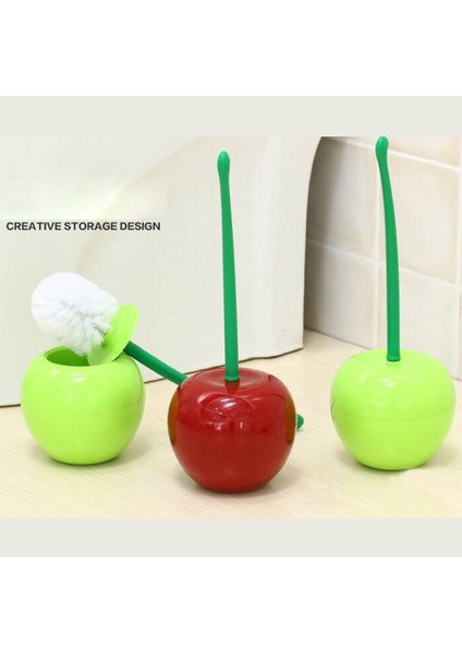 Kırmızı Stil Tuvalet Fırçası ve Tutucu, Sevimli Kiraz Şekilli Wc Tuvalet Fırçası Temizlik Fırçası Banyo Lavabosu Için, Uzun Saplı Tuvalet Kasesi Fırçası (Yurt Dışından) fiyatları