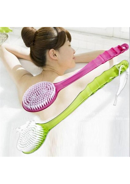 Kırmızı Stil 2021 Yeni Uzun Saplı Plastik Banyo Duş Sırt Fırçası Temizleyici Cilt Temizleme Fırçaları Vücut Banyo Aksesuarları Temizleme Aracı (Yurt Dışından) fiyatları