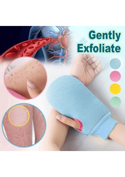 Sarı Stil Magoft Banyo Tüy Temizleme Eldivenleri Peeling Güçlü Premium Banyo Fırçası Masaj Için Vücut Spa Banyosu Için Has Saç Fırçası (Yurt Dışından) fiyatları