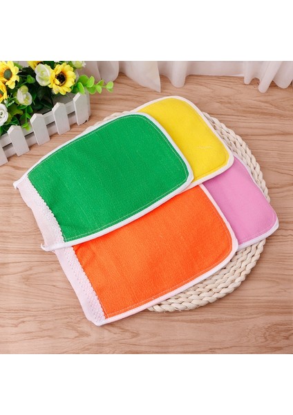 Rastgele Renk Stili T84E Peeling Yıkama Duş Banyo Eldiveni Sırt Fırçası Vücut Masajı Ovmalık Havlu (Yurt Dışından) fiyatları