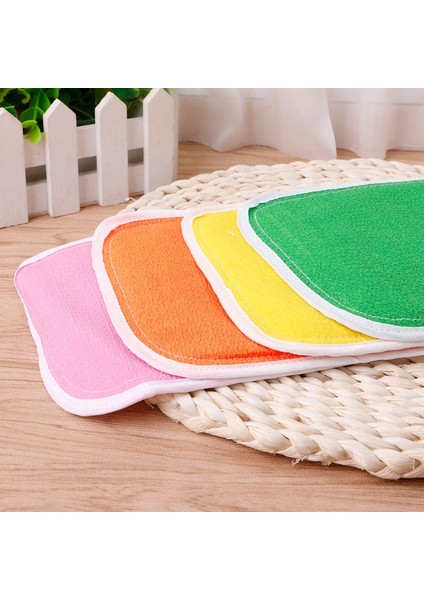 Rastgele Renk Stili T84E Peeling Yıkama Duş Banyo Eldiveni Sırt Fırçası Vücut Masajı Ovmalık Havlu (Yurt Dışından) modelleri