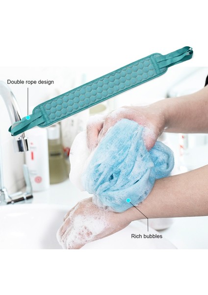 Büyük Top Pembe Tarzı Spllash Scrubber Banyo Vücut Fırçası Duş Peeling Sırt Fırçası Temizleme Kemerleri Lekeleri Çıkarma Peeling Eldivenleri Için E-Ticaret Başlığı (Yurt Dışından)