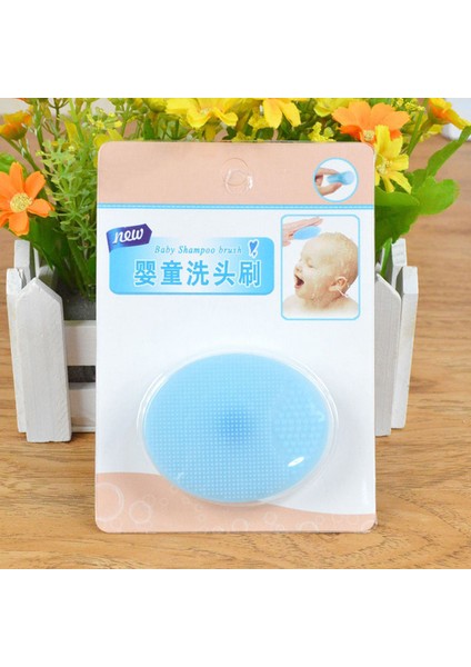 Mavi Stil Sıcak Yıkama Ped Yüz Peeling Spa Siyah Nokta Yüz Temizleme Fırça Bebek Duş Banyo Fırçalar Süngerler Scrubbers (Yurt Dışından)