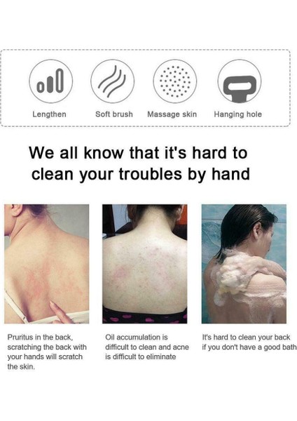 Mor Tarzı Silikon Fırça Yumuşak Lofah Banyo Havlu Ovalama Sırt Fırçası Vücut Temizleme Duş Askısı Vücut Peeling Masajı (Yurt Dışından) modelleri