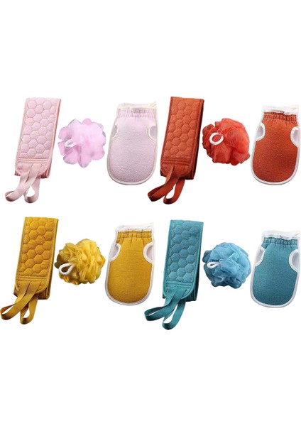 No.2 Tarzı Spllash Scrubber Banyo Vücut Fırçası Duş Peeling Sırt Fırçası Temizleme Kemerleri Leke Çıkarıcı Peeling Eldivenleri - (Yurt Dışından) modelleri