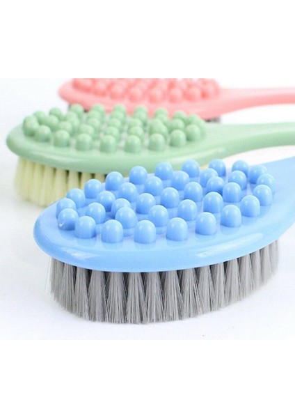 F Stili Uzun Saplı Banyo Fırçası Arka Peeling Masaj Yumuşatıcı Vücut Cilt Temizleme Fırçaları Banyo Duş Arka Spa Ovma Aracı (Yurt Dışından)