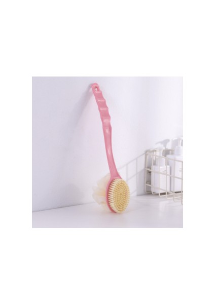 Bu Tarzı Yeni Uzun Saplı Plastik Banyo Duş Sırt Fırçası Sünger Cilt Temizleme Fırçaları Vücut Banyo Aksesuarları Temizlik Aracı (Yurt Dışından) modelleri