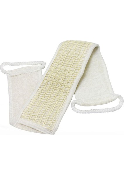 1 Adet Tarzı Doğal Lofah Sırt Kayışı Banyo Fırçası Spa Masaj Süngeri Banyo Kemeri Vücut Temizliği Için Peeling Fırçası (Yurt Dışından)