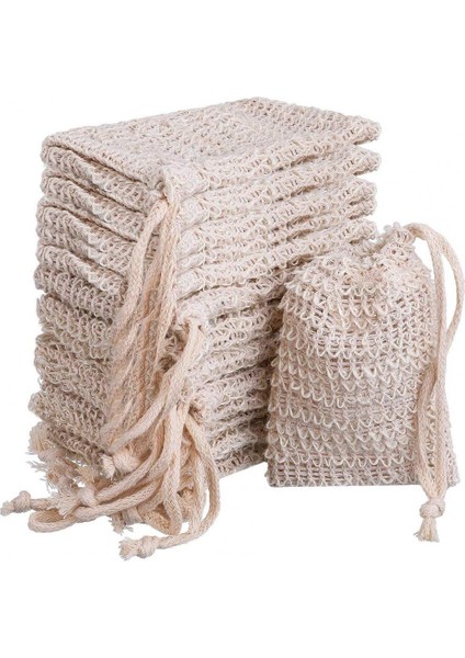 Krem Renkli Stil Pamuk Keten Sabun Soyulabilir Torba Cilt Dostu Tazeleyici Cilt Banyo Aksesuarı Vücut Sünger Doğal Lüfa Poşet Için Ev (Yurt Dışından) modelleri