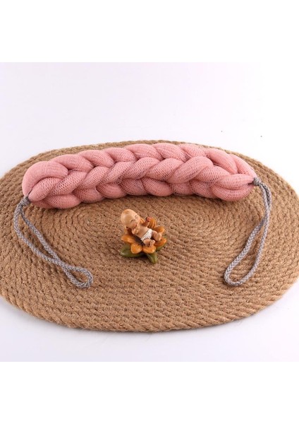 Pembe Tarzı Mesh Banyo Köpüren Sırt Masaj Aparatı Cilt Temizleyici Vücut Peeling Sabit Renk Uzun Sünger Evrensel Banyo Aksesuarları Yıkama Aracı (Yurt Dışından)