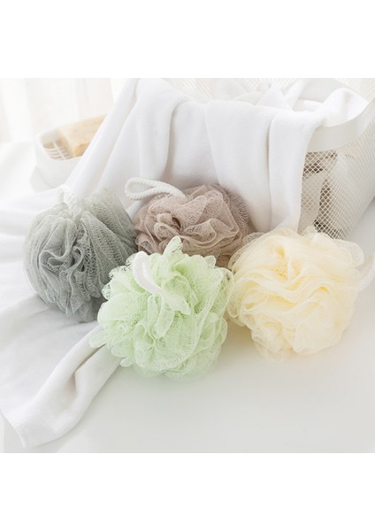 5 Adet Gri Stil Güçlü Mesh Köpük Sünger Banyo Köpük Topu Vücut Cildi Temizleyici Duş Temizleyici (Yurt Dışından) fiyatları