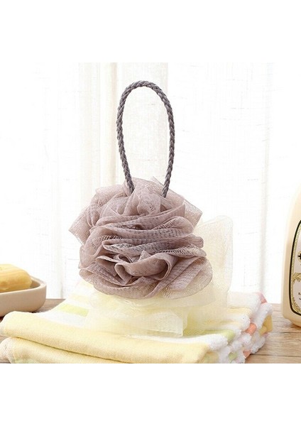 Gri Tarzı Duş Topları Vücut Peeling Aracı Kabarcıklı Duş Banyo Süngeri Banyo Topu Yumuşak Vücut Kolay Temizlenir (Yurt Dışından) fırsatları