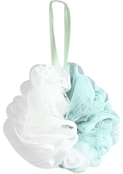 Yeşil Stil Lüfah Vücut Temizleme Topu Yumuşak Duş Çiçeği Ağ Köpük Sünger Köpük Topu Cilt Temizleme Aracı Banyo Aksesuarları Banyo Topu (Yurt Dışından) fırsatları