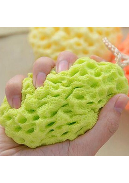 Turuncu Tarzı 1 Adet Yumuşak Banyo Duş Süngeri Vücut Temizleme Süngeri Vücut Banyo Duş Spa Peeling Yüz Yıkama Temizleme Sünger Scrubber (Yurt Dışından) fırsatları