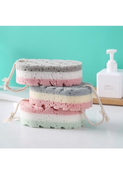 Rastgele Stil Banyo Sünger Fırça Duş Cilt Temiz Masaj Yumuşak Spa Köpük Ölü Cilt Temizleyici Nemlendirici Scrubber Çocuklar Yetişkinler Için Halat Tutucu (Yurt Dışından) fiyatları