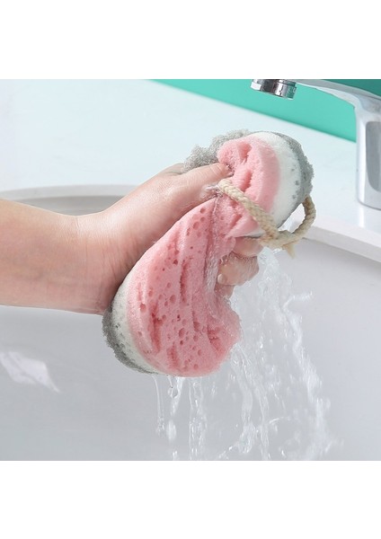Rastgele Stil Banyo Sünger Fırça Duş Cilt Temiz Masaj Yumuşak Spa Köpük Ölü Cilt Temizleyici Nemlendirici Scrubber Çocuklar Yetişkinler Için Halat Tutucu (Yurt Dışından) fırsatları