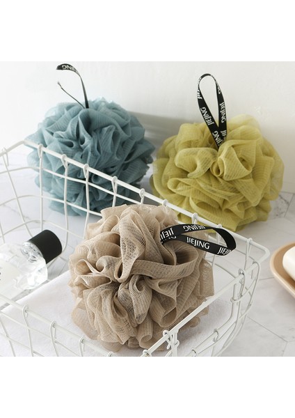 Yeşil Stil 1 Adet Köpük Banyo Topu Çiçek Ağ Banyo Süngeri Köpüren Sünger Banyo Aksesuarları Peeling Cilt Temizleme Araçları (Yurt Dışından) modelleri