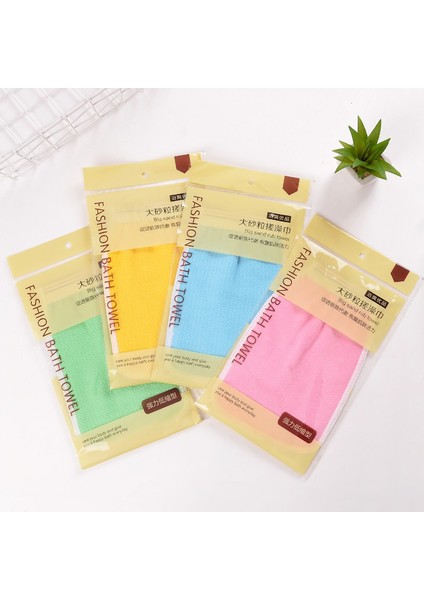 Rastgele Renk Stili 2 Adet Büyük Kum Banyo Havlusu Güçlü ve Dayanıklı Banyo Eldiveni Viskon Banyo Havlusu Banyo Süngeri Banyo Malzemeleri (Yurt Dışından) fiyatları