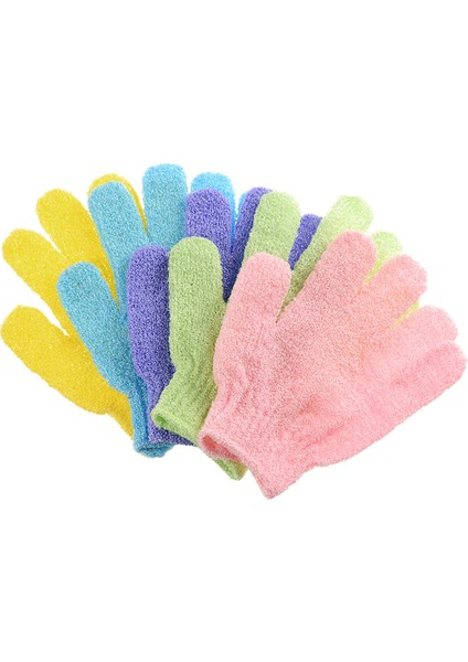 2 Adet Sarı Stil Duş Eldiveni Peeling Exfoliating Eldiveni Banyo Kazanı Direnç Vücut Masajı Sünger Cilt Nemlendirici Spa Köpük Için Banyo (Yurt Dışından) modelleri
