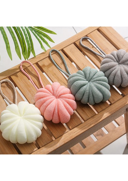 Pembe Tarzı Banyo Köpük Topu Peeling Temizlik Fırçası Duş Süngeri Vücut Temizleyici Banyo Temizlik Aracı Beden Fırçası Banyo Çiçeği (Yurt Dışından) fırsatları