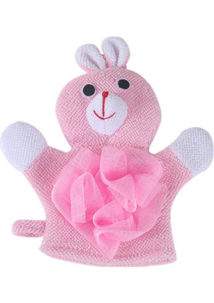 Pembe Tarzı Renkli Hayvanlar Stil Duş Yıkama Bezi Havlular Sevimli Çocuklar Bebek Duş Havlu Banyo Süngeri Vücut Scrub Eldiven Banyo (Yurt Dışından)