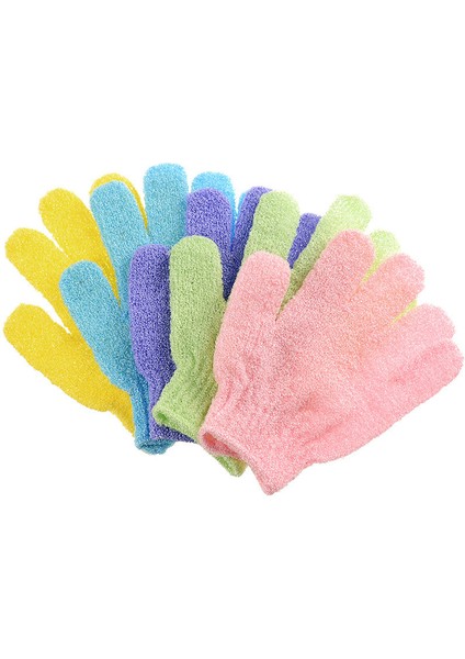 1 Adet Rastgele Renk Stili Banyo Peeling Eldiveni Vücut Masaj Süngeri Duş Eldiveni Cilt Temizleyici - Banyo Aksesuarları (Yurt Dışından)