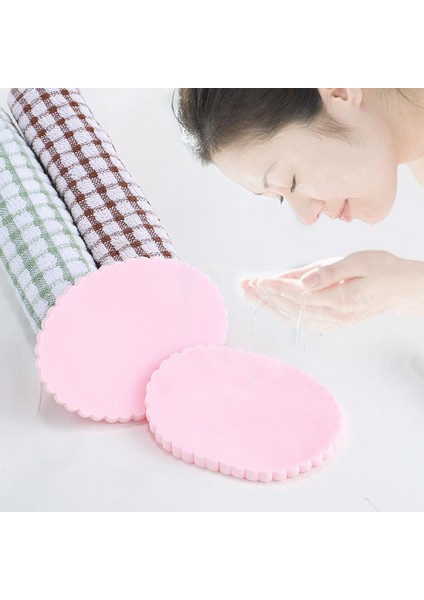 1 Adet Yüz Temizleme Süngeri Sünger Ped Doğal Ahşap Lif Yüz Yıkama Temizleme Süngeri Makyaj Aracı (Yurt Dışından)