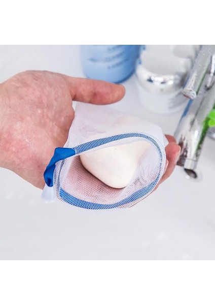 1 Adet Rastgele Renk Stili Naylon Köpüklü Net Sabun Torbası Köpük Eldiveni Banyo Temizliği Için Köpük Mesh Sabun Ağı Banyo Temizlik Eldiveni Mesh Banyo Süngerleri (Yurt Dışından)