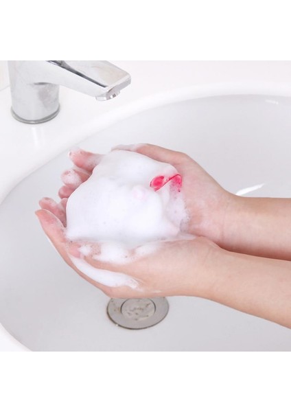1 Adet Rastgele Renk Stili Naylon Köpüklü Net Sabun Torbası Köpük Eldiveni Banyo Temizliği Için Köpük Mesh Sabun Ağı Banyo Temizlik Eldiveni Mesh Banyo Süngerleri (Yurt Dışından)
